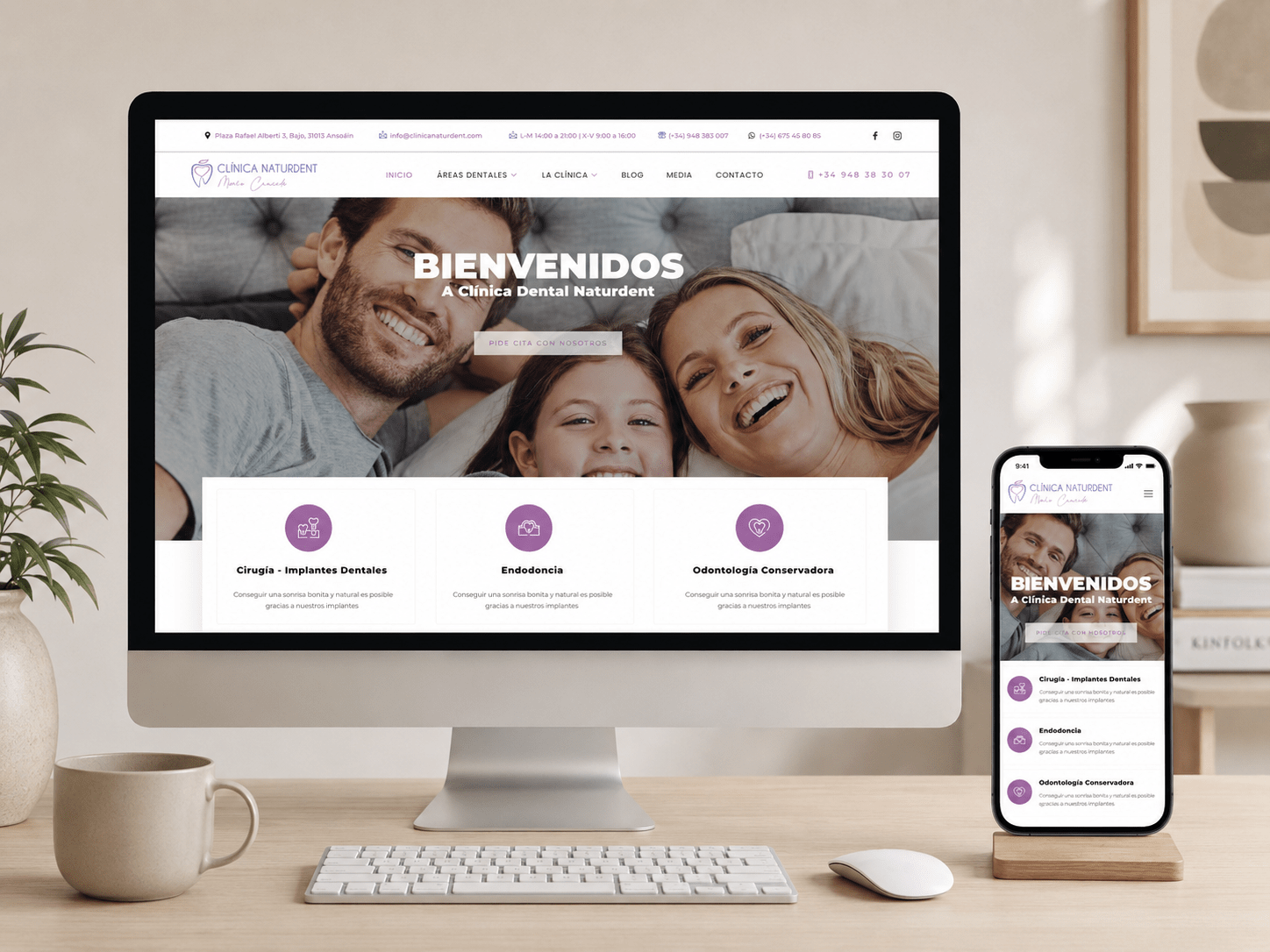 Proyecto web NaturDent